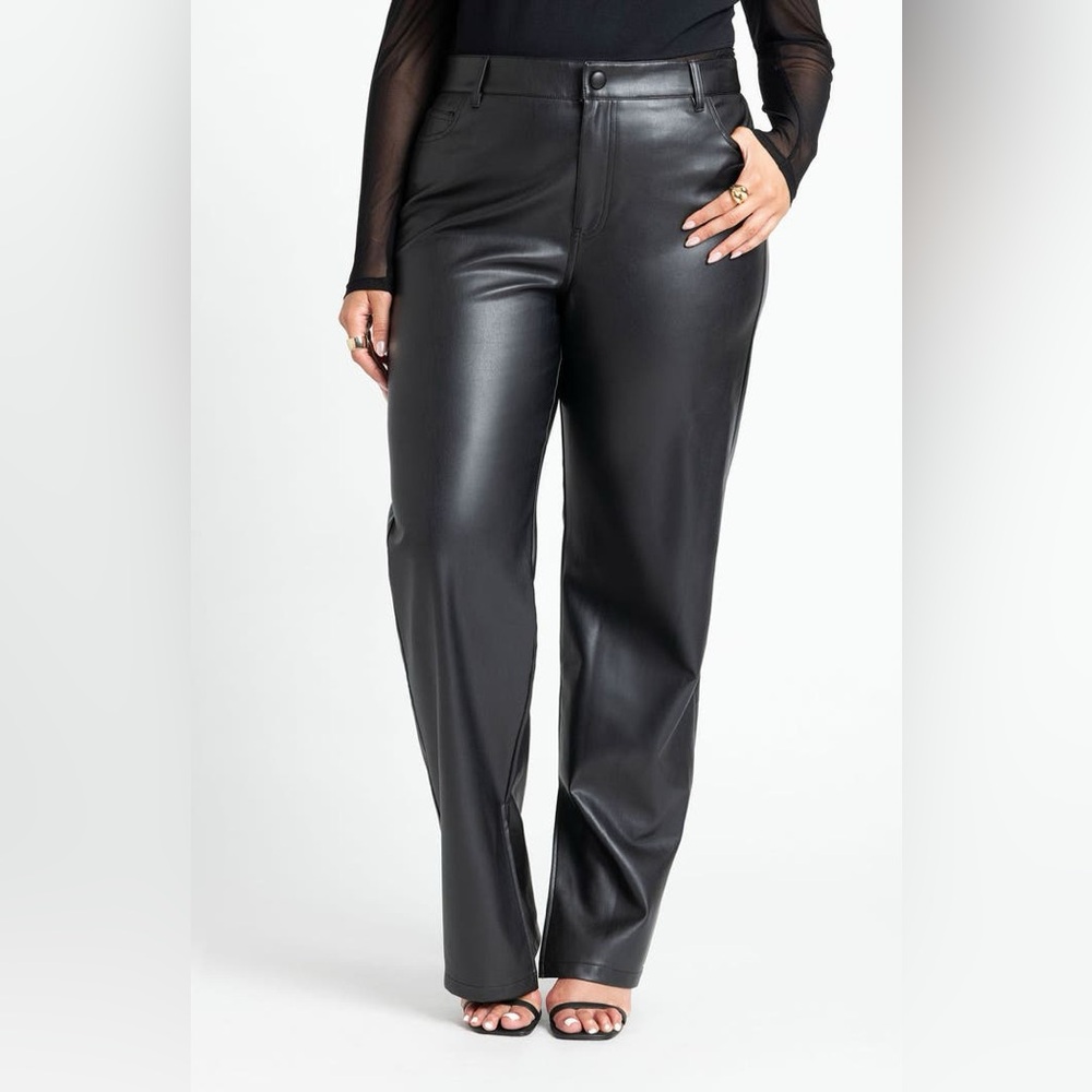 NWOT ELOQUII | Faux Leather Pants